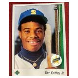 Iconic 1989 Upper Deck Ken Griffey Jr Rookie Card