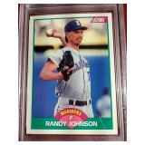 1989 Score Randy Johnson Rookie Card - PSA 8