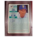 1989 Score Randy Johnson Rookie Card - PSA 8