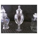 Lot of 4 - Vintage Candy/Nut Containers