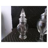 Lot of 4 - Vintage Candy/Nut Containers