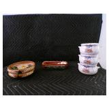 Group of Pottery Kitchen Items