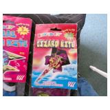 Lot of 4 - 1 Handmade Wind Spinner & 3 Kites