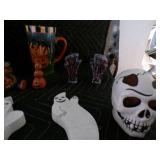 Lot of 19 tabletop Decorations for Halloween