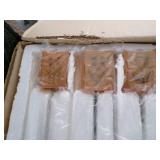 Set of 6 Pumpkin Tealight Walkway Markers.