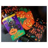 Lot of 22 - Kettle, Treat Bucket Small Candy Pumpkin & Gift or Treat Bags