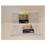 (2) MAINSTAYS LONG STACKING SHELVES