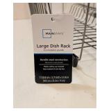(2) MAINSTAYS LARGE DISH RACKS