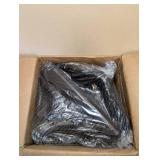 BLACK CLOTH HANGERS 100PK.