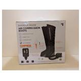 SHARPER IMAGE AIR COMPRESSION BOOTS L/XL