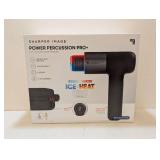SHARPER IMAGE POWER PERCUSSION PRO + HOT/COLD MASSAGER