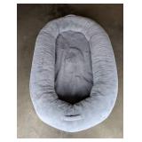 CANINE CREATIONS OVERSIZED LARGE PET BED (GRAY)