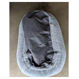 CANINE CREATIONS OVERSIZED LARGE PET BED (GRAY)