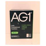 AG1 DAILY FOUNDATIONAL NUTRITION 40CT.