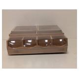 NEW SEVILLE CLASSICS HOME 4PC. STACKABLE BIN ORGANIZER