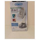 CONAIR 2-IN-1 STEAMER & IRON GENTLE TEMP