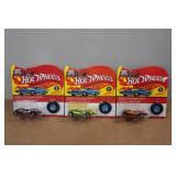 *3* Hot Wheels 25th Anniversary with Matching Button - Twin Mill