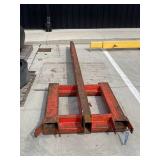 Heavy-Duty Steel Forklift Extension Attachment