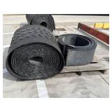 Rubber Belting Rolls with Chevron Pattern and Smooth Profiles