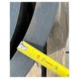 Rubber Belting Rolls with Chevron Pattern and Smooth Profiles