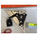 Rafter Squares and Multi Angle Measuring Template