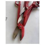 Three Milwaukee Snips, Models 48-22-4001, 48-22-4002, 48-22-4003