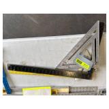Swanson Big 12 Speed Square, Empire Rafter Square, and Two 24-Inch Squares