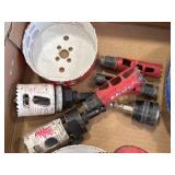 Hole Saws Including New and Used Pieces