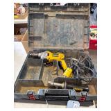 DeWalt DWD210G VSR Drill with Case and Bits