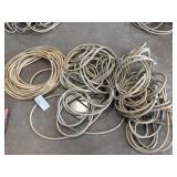 300 Feet of Air Hose, 3 Sections With New Ends and Splices