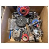 Metal Brush Wheels and Abrasive Tools in Bulk Packaging