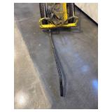 Yellow Heavy-Duty Hand Buggy With Pneumatic Tires