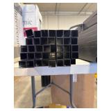 Square Metal Fence Spindles, 39-1/2 x 3/4 x 3/4, Qty 38