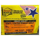 Nails and Screws Including Maze Nails and Grip-Rite Screws