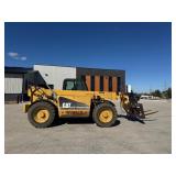 Caterpillar TH63 Telehandler, 42 Ft, 6K Lift Capacity, 105HP CAT Diesel