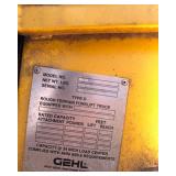 Gehl Dyno Lift DL-8H Telehandler, 8,000 Pound Rating