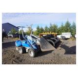 2000 Multi Trac Model RT20DT Mini 4 x 4 Articulating Wheel Loader
