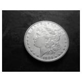 1980 O Morgan Silver Dollar