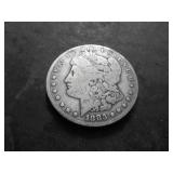 1883 CC Morgan Silver Dollar
