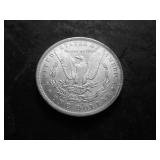 1884 O Morgan Silver Dollar