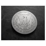 1884 S Morgan Silver Dollar