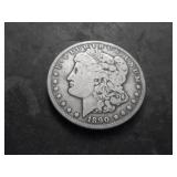 1890 CC Morgan Silver Dollar