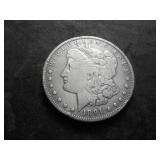 1891 CC Morgan Silver Dollar