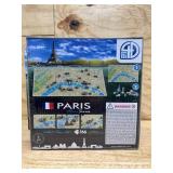 4D Cityscape Mini Puzzle (166 Piece), Paris (lot of 2)
