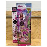 Disney Minnie Mouse Large 21.5" Guitar & Sticker, Girls, Party (lot of 2)