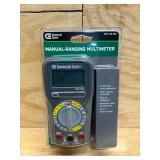 Commercial Electric Manual-Ranging Digital Multi-Meter