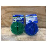 PetSport Gorilla Spiky Ball lot of 2
