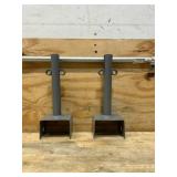 Simpson Strong-Tie 10.31 in. H X 3.56 in. W 12 Ga. Steel Elevated Post Base lot of 2