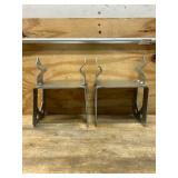 Simpson Strong-Tie ZMax 5.25 in. H X 5.5 in. W 12 Ga. Galvanized Steel Post Base lot of 2
