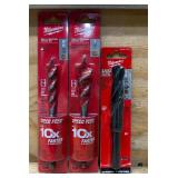 Milwaukee Drill Bit lot of 3